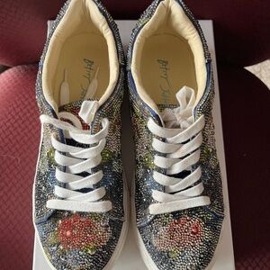 Bestsy Johnson Sz 8 Women's Multicolor Sneakers